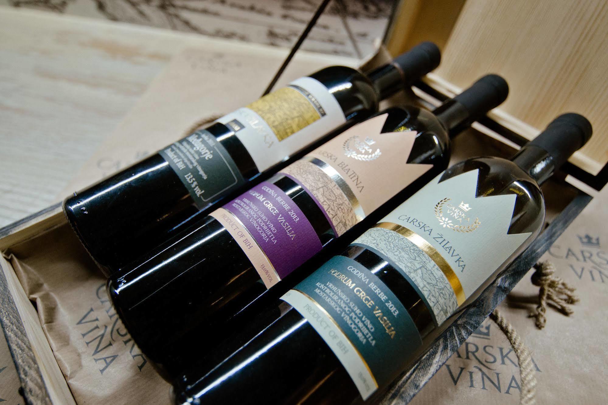 Wine Hotel Cesarica Međugorje Eksteriør billede