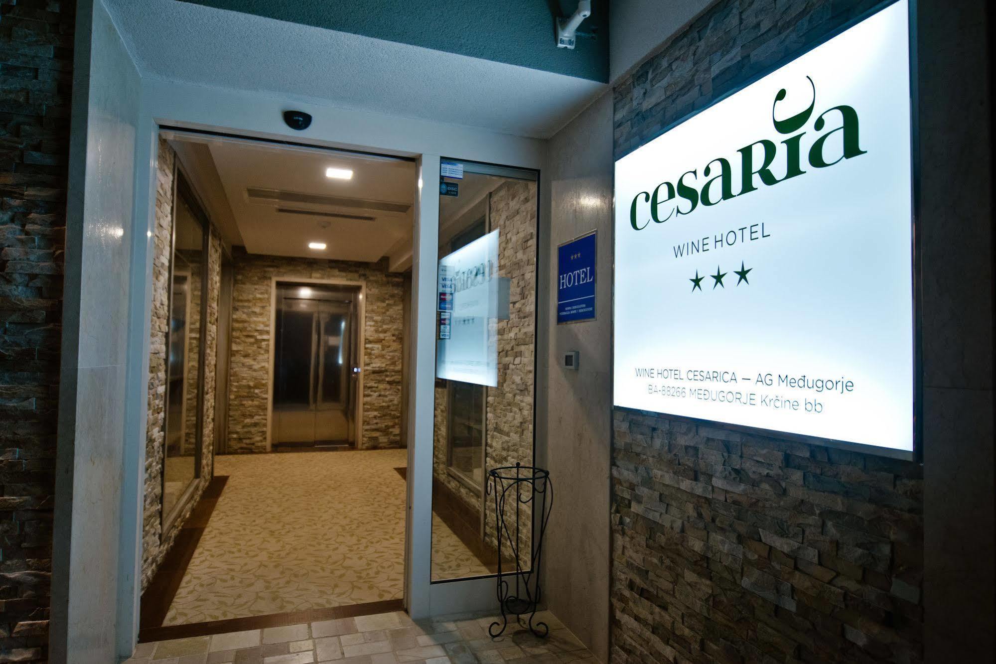 Wine Hotel Cesarica Međugorje Eksteriør billede