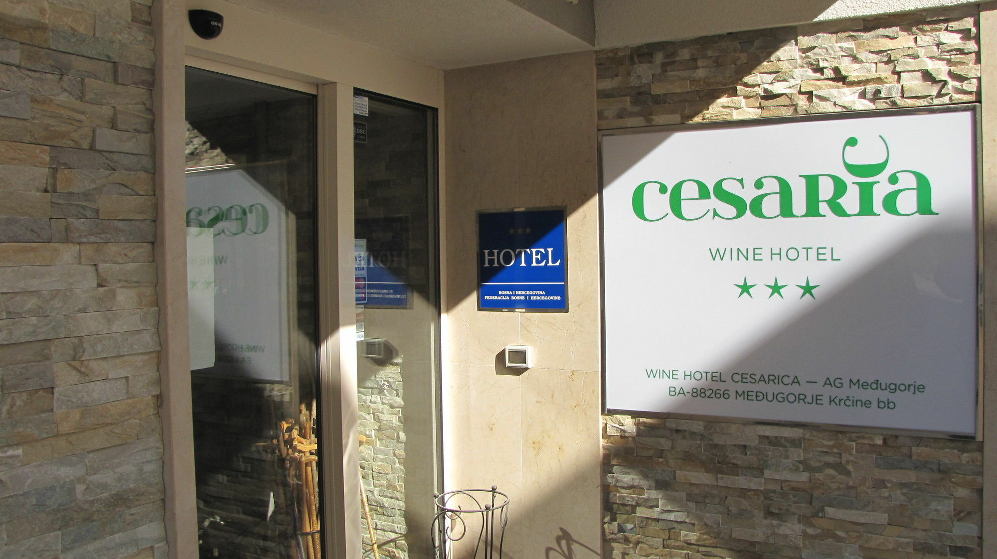 Wine Hotel Cesarica Međugorje Eksteriør billede